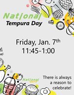 National Tempura Day